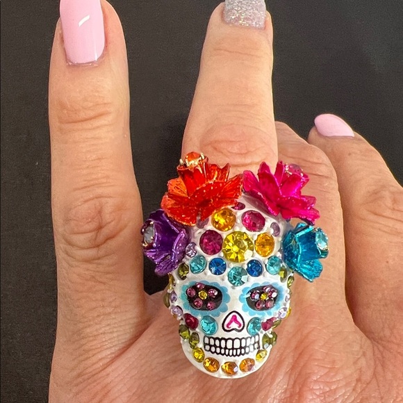 Betsey Johnson | Sugar Skull Ring - Picture 8 of 12